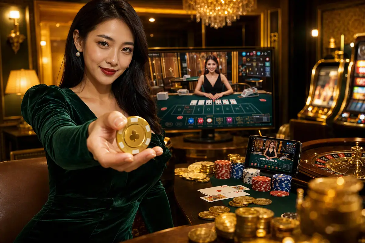 oyes88 Casino meja baccarat dealer langsung